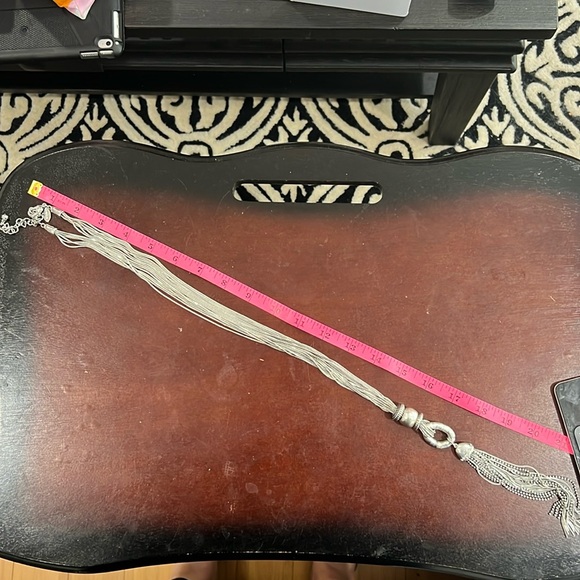 Chicos Silver Statement Necklace NWOT - Picture 1 of 5